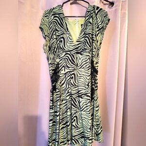 Hell Bunny Zebra print dress 3Xl